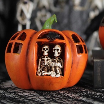 Хэллоуин Свет Тыквы Лампы Страшный Реалистичный Страшный Стиль