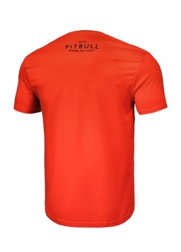 Koszulka T-shirt męski PitBull PIT BULL FUJI - czerwona r.L