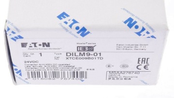 EATON DILM9-01 DILM901 24 В постоянного тока XTCE009B01TD
