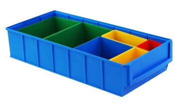 Pojemnik regałowy Shelfbox 400 B + Kuwety Europlus
