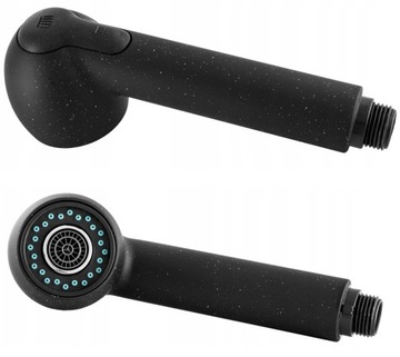 РУКОЯТКА-АККУМУЛЯТОР СО СЪЕМНЫМ ГРАНИТНЫМ ШЛАНГОМ, ЧЕРНАЯ