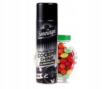 SPRAY DO KOKPITU PLASTIKU ZAPACHOWY GUMA BALONOWA
