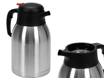 TERMOS STOŁOWY DWUŚCIANKOWY Z PRZYCISKIEM 2L