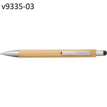 100 x Bambusowy długopis, touch pen TWÓJ NADRUK