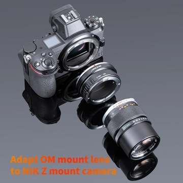 Адаптер OLYMPUS OM для NIKON Z Z5 Z6 Z7 Z9 Z30 Z50 K&F