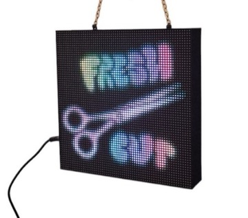 SMART-дисплей для дверей, интерьеров, витрин. П3 ПРЕМИУМ 20х20см