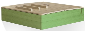 Деревянная песочница закрытая, ЛЕСТНИЦА, ДОСКА