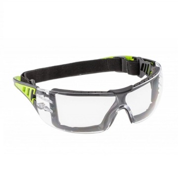Okulary Gogle Ochronne Robocze 2w1 HOEGERT LOTZEN