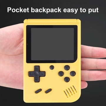 Портативная игровая консоль RS-50, 3,0 дюйма, встроенная мини-игра на 500 игр