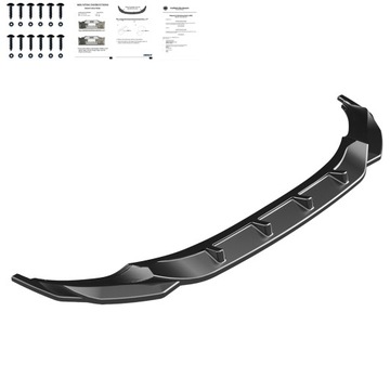 DOPLNĚNÍ PŘEDNÍHO NÁRAZNÍKU DO VW TIGUAN (AD1, AX1) 2020- ČERNÁ LESK