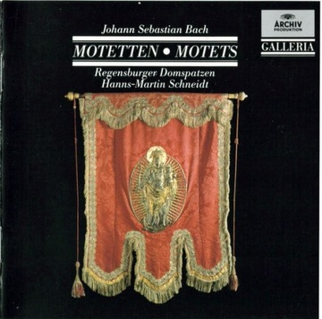 Bach - Motety Motetten Motets Hanns-Martin Schneidt Archiv CD WYPRZEDAŻ E56