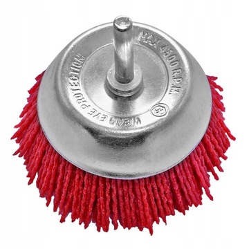 Szczotka nylonowa z ziarnem ściernym O75 mm