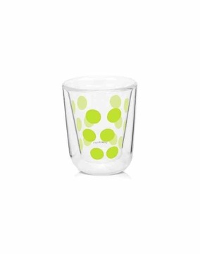 Szklanka 75 z podw. ściankami zielona, Zak!Designs