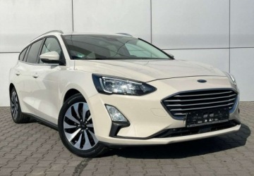 Ford Focus IV Kombi 1.5 EcoBlue 120KM 2021 Ford Focus Hak Kamera Parktronic Led Asystenci Navi Sport FV23, zdjęcie 4