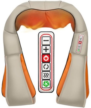 MASAŻER SHIATSU SZYI KARKU PLECÓW CIAŁA GRZEJĄCY