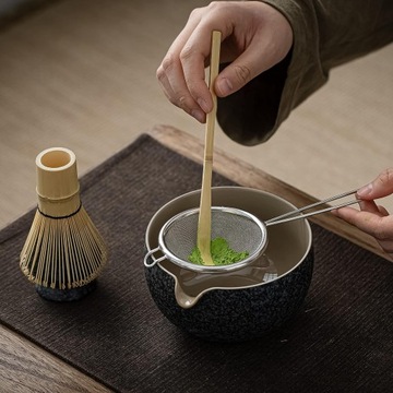 ЯПОНСКИЙ ПОДАРОЧНЫЙ НАБОР ДЛЯ ПРИГОТОВЛЕНИЯ ЧАЯ МАТЧА, ЧАШКА ВЕНЧИК