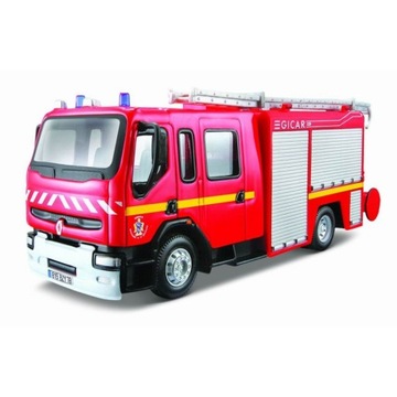 MODEL BBURAGO 1:50 RENAULT PREMIUM Straż Pożarna
