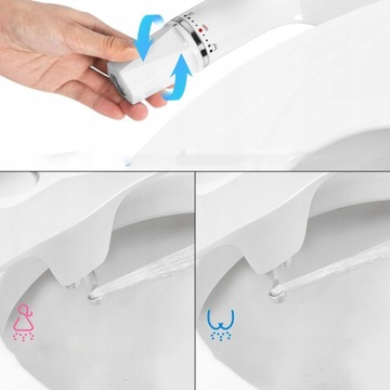 Санитарное БИДЕ Крышка для унитаза Унитаз от геморроя 2 режима насадки