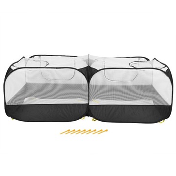 Портативный складной маленький загон для курятника