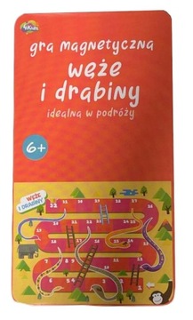 Podróżna Gra magnetyczna Węże i Drabiny