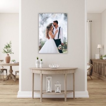 Фотокартина на холсте ВАШЕ ФОТО 100х70, картина на стену 70х100