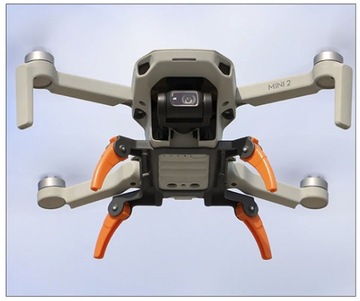 Podwyższenie Podwozia Sanki Składane Płozy do Lądowania DJI Mavic Mini 2 SE