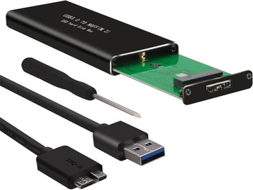 ADAPTER DYSKU SSD M.2 USB 3.0 NGFF OBUDOWA M2 SATA