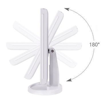 КОСМЕТИЧЕСКОЕ ЗЕРКАЛО С ПОДСВЕТКОЙ ДЛЯ МАКИЯЖА С 16 СВЕТОДИОДАМИ