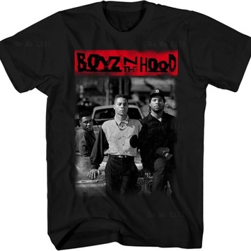 Boyz N The Hood Mens Poster Tee Round Neck With T-Shirt Koszulka