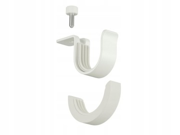 IKEA BETYDLIG Uchwyt na drążek karnisza, BIAŁY