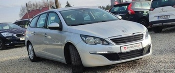 Peugeot 308 II 2014 Peugeot 308 1.6 HDI 120 kM Klima Nawigacja Temp LED Bluetooth Serwis GWARA, zdjęcie 10