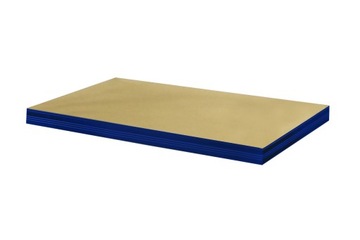 Niebieska półka 75x50 regał metalowy Helios 275