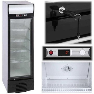 Холодильник, холодильник, шкаф для напитков, стекло, 2-8 градусов Цельсия