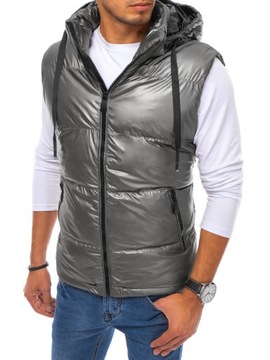 KAMIZELKA MĘSKA Z KAPTUREM roz. 3XL