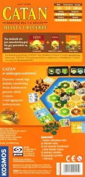КАТАНСКИЕ ГОРОДА И РЫЦАРИ | Расширение для 5-6 игроков.