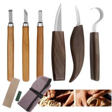 Набор ножей для резьбы по дереву «сделай сам», 9 шт.