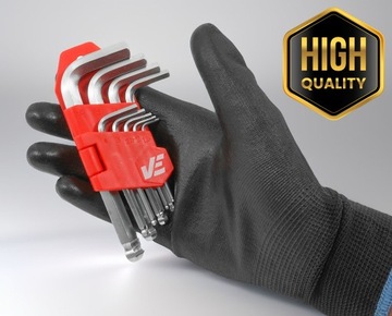 НАБОР ШЕСТИГРАННЫХ КЛЮЧЕЙ 1,5-10 ШЕСТИГРАННЫХ КЛЮЧЕЙ С ШАРИКОМ