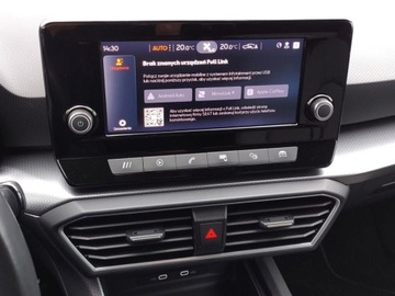 Seat Leon IV Sportstourer 1.5 EcoTSI 130KM 2021 Seat Leon Salon PL Zadbany Style 1.5 Benzyna 130KM, zdjęcie 15