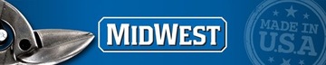 Ножницы MIDWEST для листового металла, сталь, прямые, правые