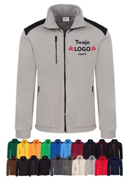 POLAR Z HAFTEM LOGO NADRUK HAFT REKLAMOWY x 10 szt