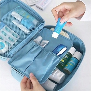 ЖЕНСКАЯ МУЖСКАЯ ДОРОЖНАЯ КОСМЕТИЧЕСКАЯ СУМКА-ОРГАНИЗАТОР ТРЕК