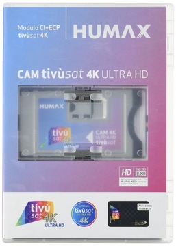 moduł DVB-S2 adapter CI+ do telewizora, bez karty, HUMAX - CAM 4K CI+ECP