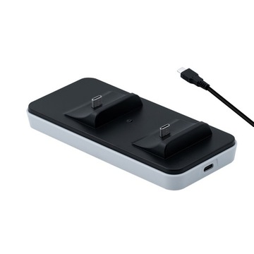 ДОК-СТАНЦИЯ ДЛЯ PS5, ЗАРЯДНОЕ УСТРОЙСТВО ДЛЯ 2-х ПАНЕЛЬНЫХ КОНТРОЛЛЕРОВ