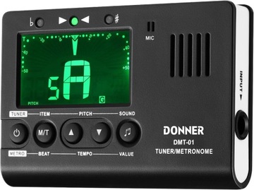 Donner DMT-01 tuner/metronom do gitary