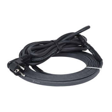 Kabel grzewczy przewód grzejny do rur 12W/m - 5m