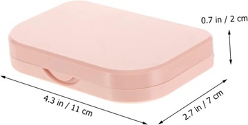 2 ящика для хранения ресниц, чехол-держатель для зеркала для ресниц