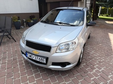 Chevrolet Aveo T250 Hatchback 5d 1.2 DOHC 84KM 2009 Chevrolet Aveo Tylko108tyśkm 1WŁAŚCICIEL KLIMATYZACJA 1.2B 5DRZWI 2009 LS, zdjęcie 1