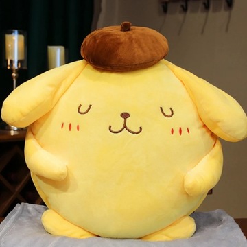 40-50cm Sanrio Pompompurin wypchane pluszowe zabawki duży rozmiar urocza