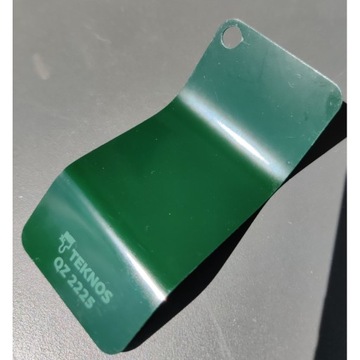 Краска порошковая полиэфирная гладкая глянцевая RAL 6009 1 кг