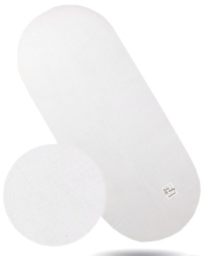 PRZEŚCIERADŁO DO WÓZKA GONDOLI MUŚLINOWE - WHITE